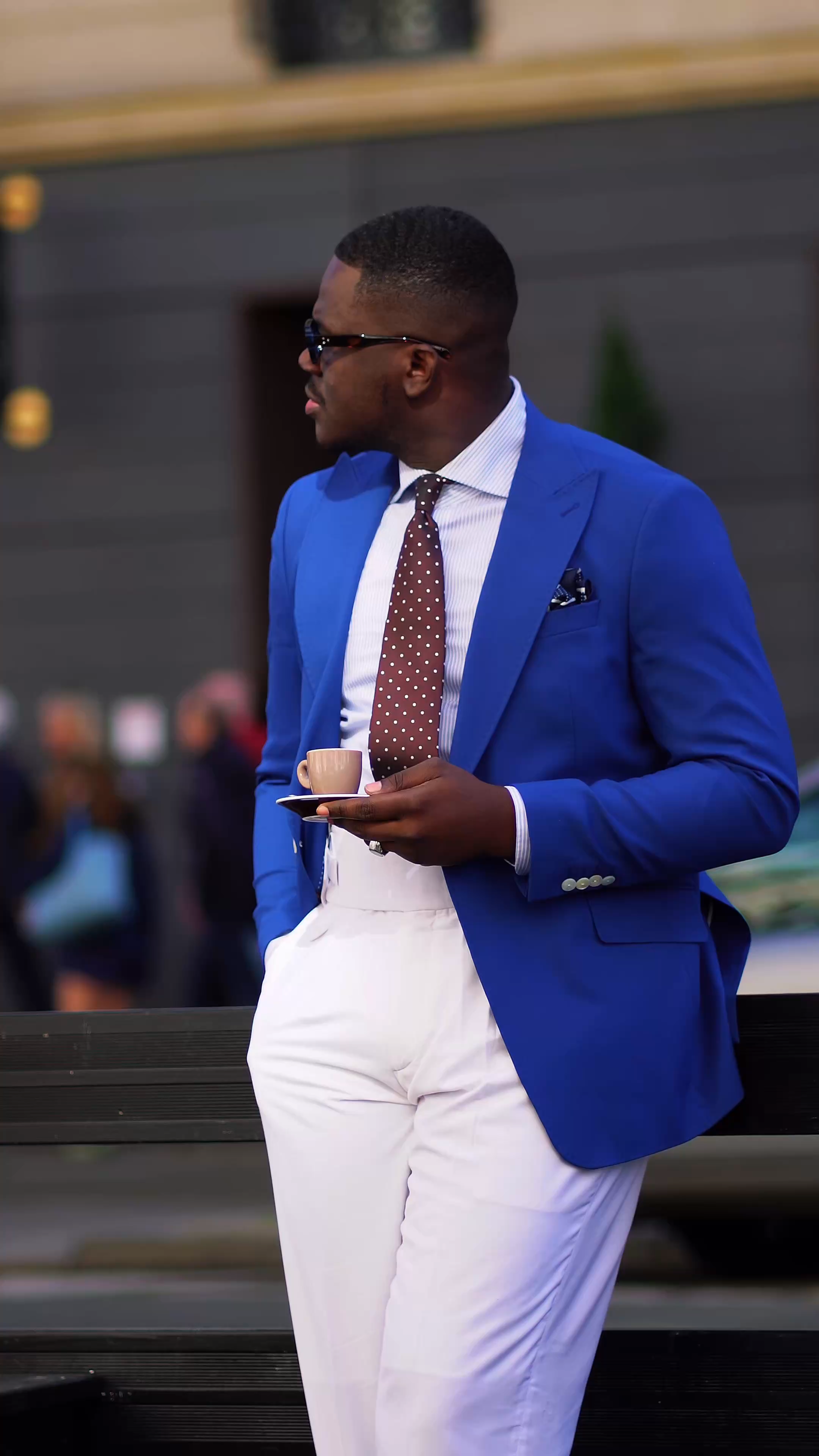 Electric Blue Blazer